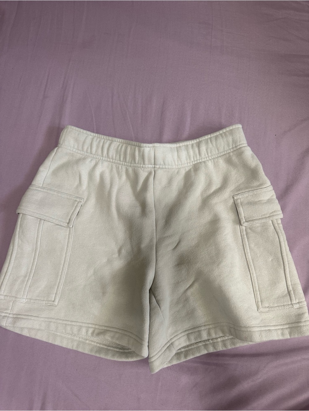 Aritzia Cargo Fleece Shorts